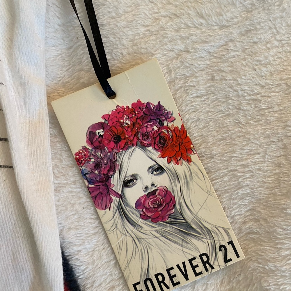 NWT vintage Forever 21 x Kelly Smith graphic tee shirt - Picture 2 of 6